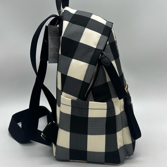 Kate Spade Chelsea Medium Backpack Black Multi - Picture 4 of 11